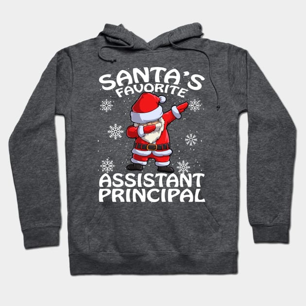Santas Favorite Assistant Principal Christmas Hoodie by intelus